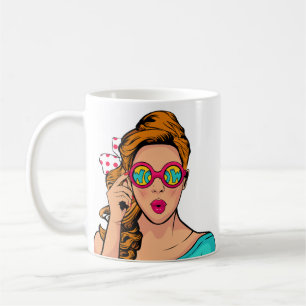 Caneca De Café Mulher surpreendida