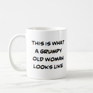 Caneca De Café mulher velha grumante incrível