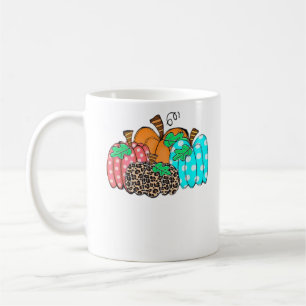 Caneca De Café Mulheres Abóbora Estampa de Leopardo Gráfica É Out