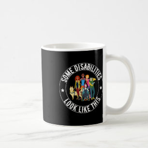 Caneca De Café Mulheres Algumas Deficiência Se Parecem Com Isso,