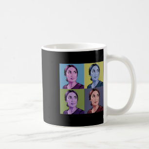 Caneca De Café Mulheres Aoc Alexandria Ocasio-cortez Primeira Mul