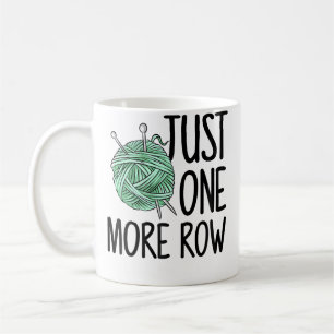 Caneca De Café Mulheres Apenas Mais Uma Linha de Tricô Lã Crochê
