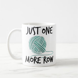 Caneca De Café Mulheres Apenas Mais Uma Linha de Tricô Lã Crochê