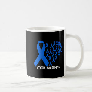Caneca De Café Mulheres Ataxia Sensibilização Fita Azul Presente
