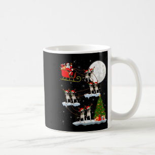 Caneca De Café Mulheres Boston Terrier Cachorro Papai Noel Trenó