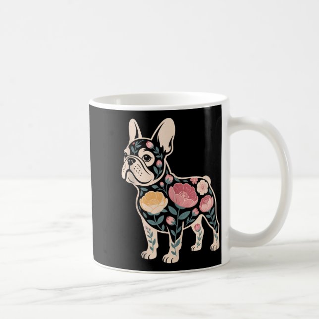 Caneca De Café Mulheres Bulldog Francês (Direita)