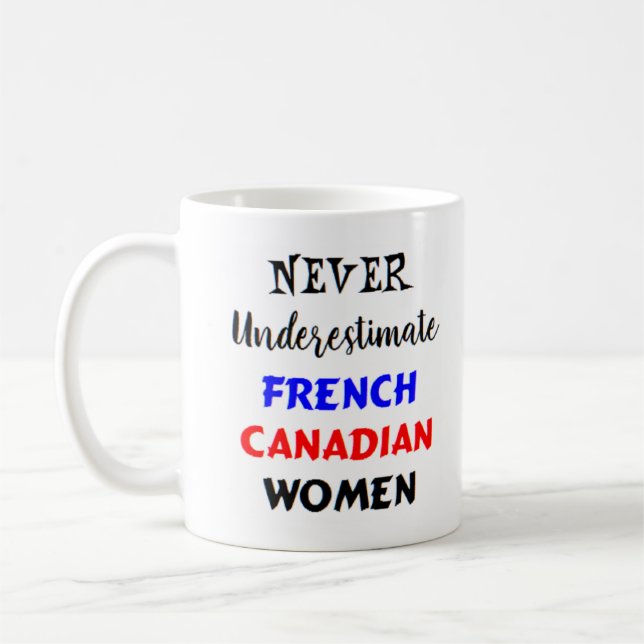 Caneca De Café mulheres canadianas francesas (Esquerda)