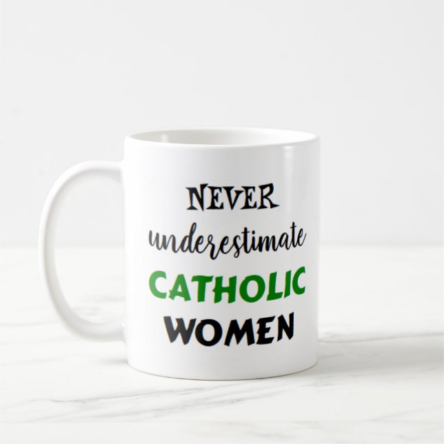 Caneca De Café mulheres católicas (Esquerda)