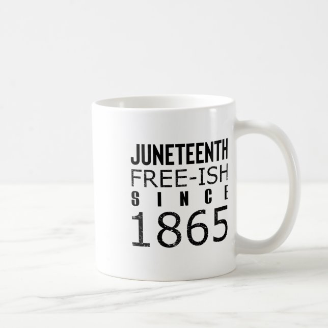 Caneca De Café Mulheres Congelam Juntos Desde 1865 História Negra (Direita)