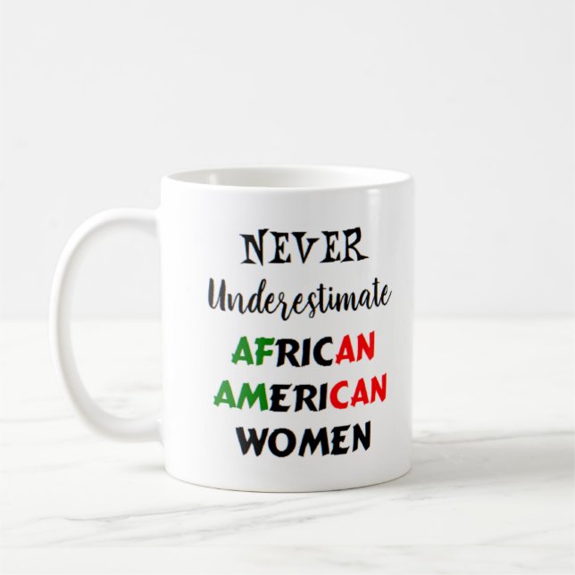 Caneca De Café mulheres da américa africana (Esquerda)