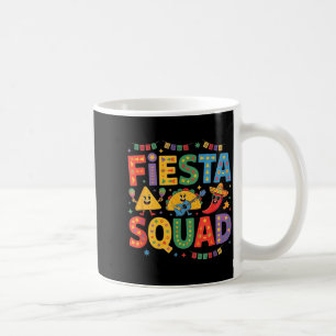 Caneca De Café Mulheres da equipe de festa mexicana cinco de maio