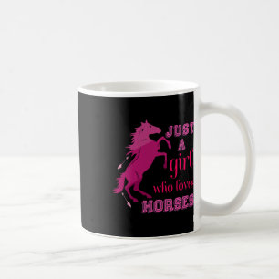 Caneca De Café Mulheres De Cavalo Dão Apenas Uma Menina Que Ama C