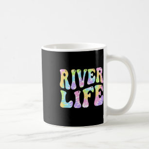 Caneca De Café Mulheres desocupadas à beira do rio que se diverte