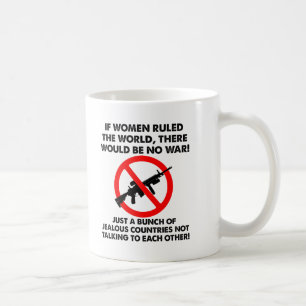 Caneca De Café Mulheres Dirigindo O Mundo Engraçado