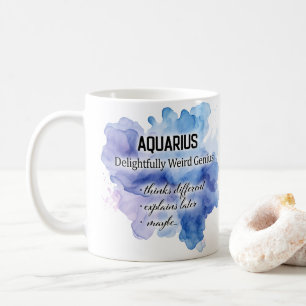 Caneca De Café Mulheres do Zodíaco, Aquário