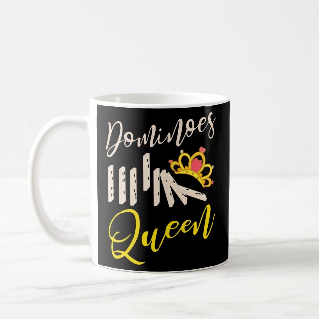 Caneca De Café Mulheres Dominam Jogo da Rainha Engraçado Jogador  (Esquerda)