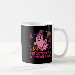 Caneca De Café Mulheres Em Outubro Vestimos Nk Ghost Witast Ca