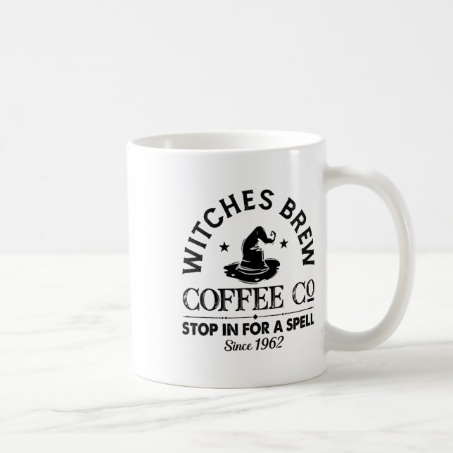 Caneca De Café Mulheres Engraçadas Bruxas Que Testemunham O Chapé (Direita)