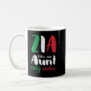 Caneca De Café Mulheres Engraçadas Zia Tia Italiana Apenas Gift V