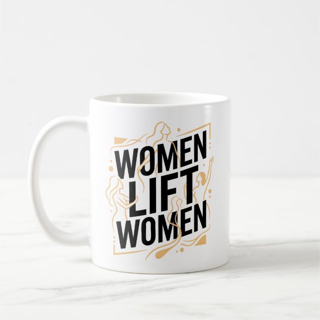 CANECA DE CAFÉ MULHERES ERGUEM MULHERES (Esquerda)