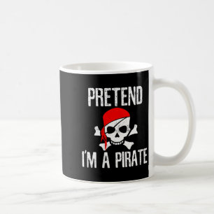 Caneca De Café Mulheres Fingindo Ser Um Pirata - Caveira Engraçad