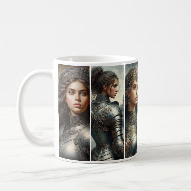 Caneca De Café Mulheres guerreiras renascentistas (Esquerda)