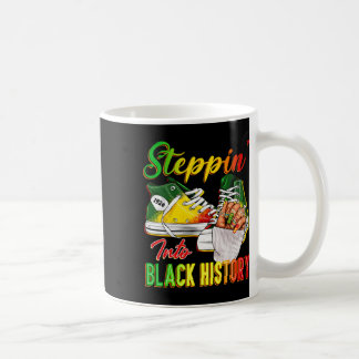 Caneca De Café Mulheres História Negra Entrando em Sapatênis Afro