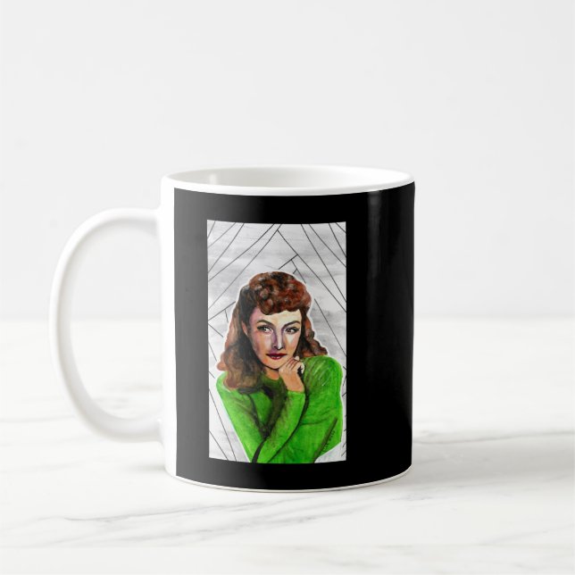 Caneca De Café Mulheres Homens Barbara Atriz Stanwyck Oferece Par (Esquerda)