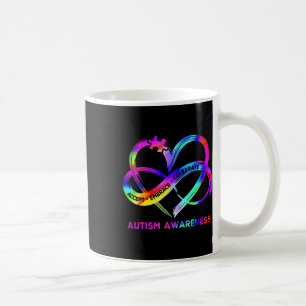 Caneca De Café Mulheres Infinitas Autismo Cardíaco Aceitam Embr