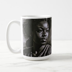 Caneca De Café Mulheres "Jasmine" Em Carvão