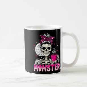 Caneca De Café Mulheres Mãe Monstro Caveira Mãe Amante Café Hallo