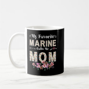 Caneca De Café Mulheres Mães Meu Marinho Favorito Me Chama Mãe Sh