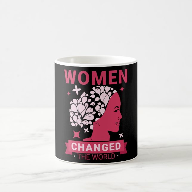 Caneca De Café Mulheres Mudaram O Mundo Feminista (Centro)