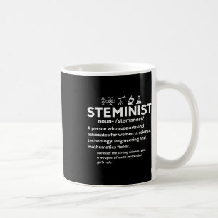 Caneca De Café Mulheres Na Ciência Steminista 1