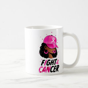 Caneca De Café Mulheres Negras Guerreiros do Cancer Materno Afro-