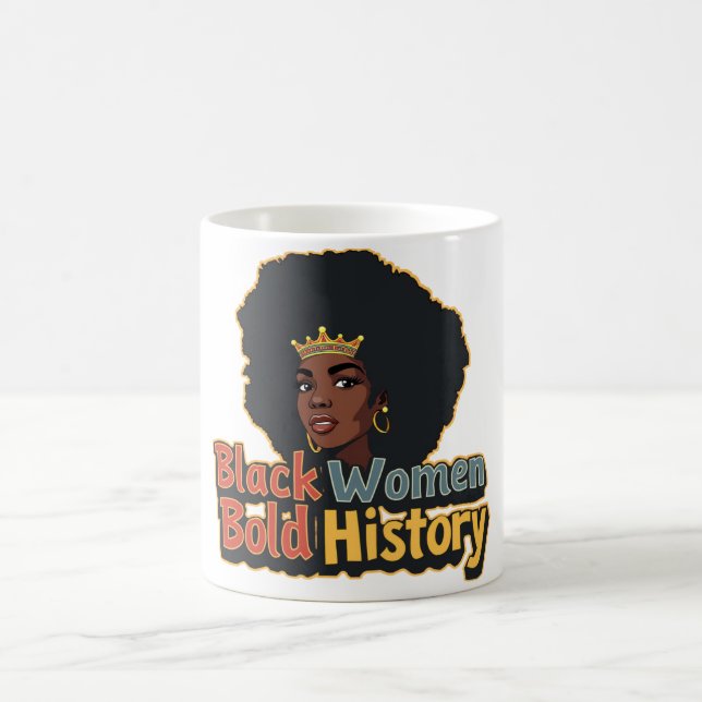 Caneca De Café Mulheres Negras, História Negra (Centro)