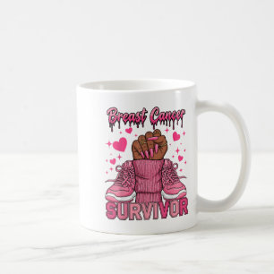 Caneca De Café Mulheres Negras Melani, guerreiras de conscientiza