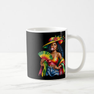 Caneca De Café Mulheres Negras Melanin Rainha Forte Junho African