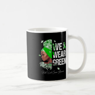 Caneca De Café Mulheres Negras Vestimos o Cancer dos Dutos Biliar