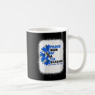 Caneca De Café Mulheres Orgulhosas Mãe De Um Guerreiro T1d Diabet