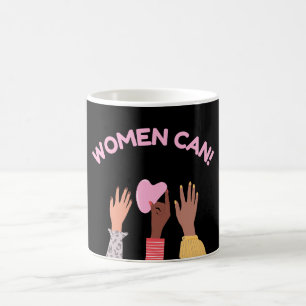 Caneca De Café Mulheres Podem Feminista
