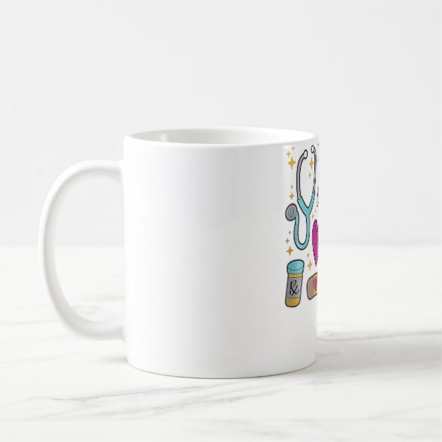 Caneca De Café Mulheres Que Ela Trabalha Com Disposição Com As Mã (Esquerda)