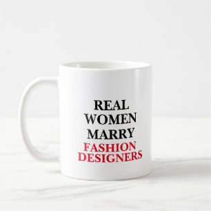Caneca De Café Mulheres Reais Casam Com Designers de Moda
