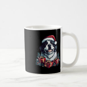 Caneca De Café Mulheres Santo Bernard Santa Hat Ruas De Natal Eng