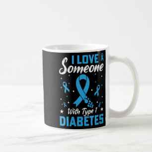 Caneca De Café Mulheres Tipo 1 Diabetes Adoram Diabetes Juvenis A