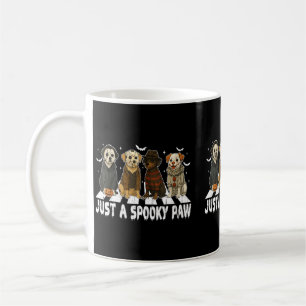 Caneca De Café Mulheres Um Pata Assustadora Halloween Cachorro Ha