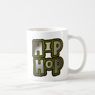 Caneca De Café Multi-Cor grande dos grafites de Hip Hop, efeitos
