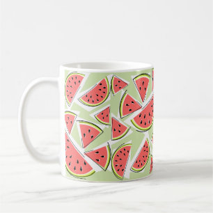 Caneca De Café Múltiplos Verdes de Melancia