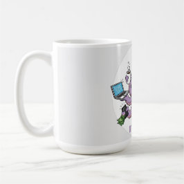 Caneca De Café Multitasker – Funny Chaotic Octopus Dark Humor