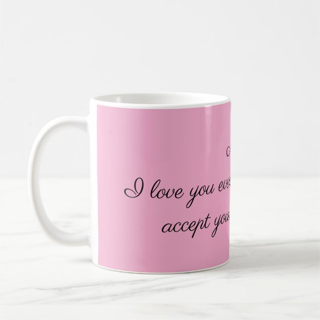 Caneca De Café Mum, I love you (Esquerda)
